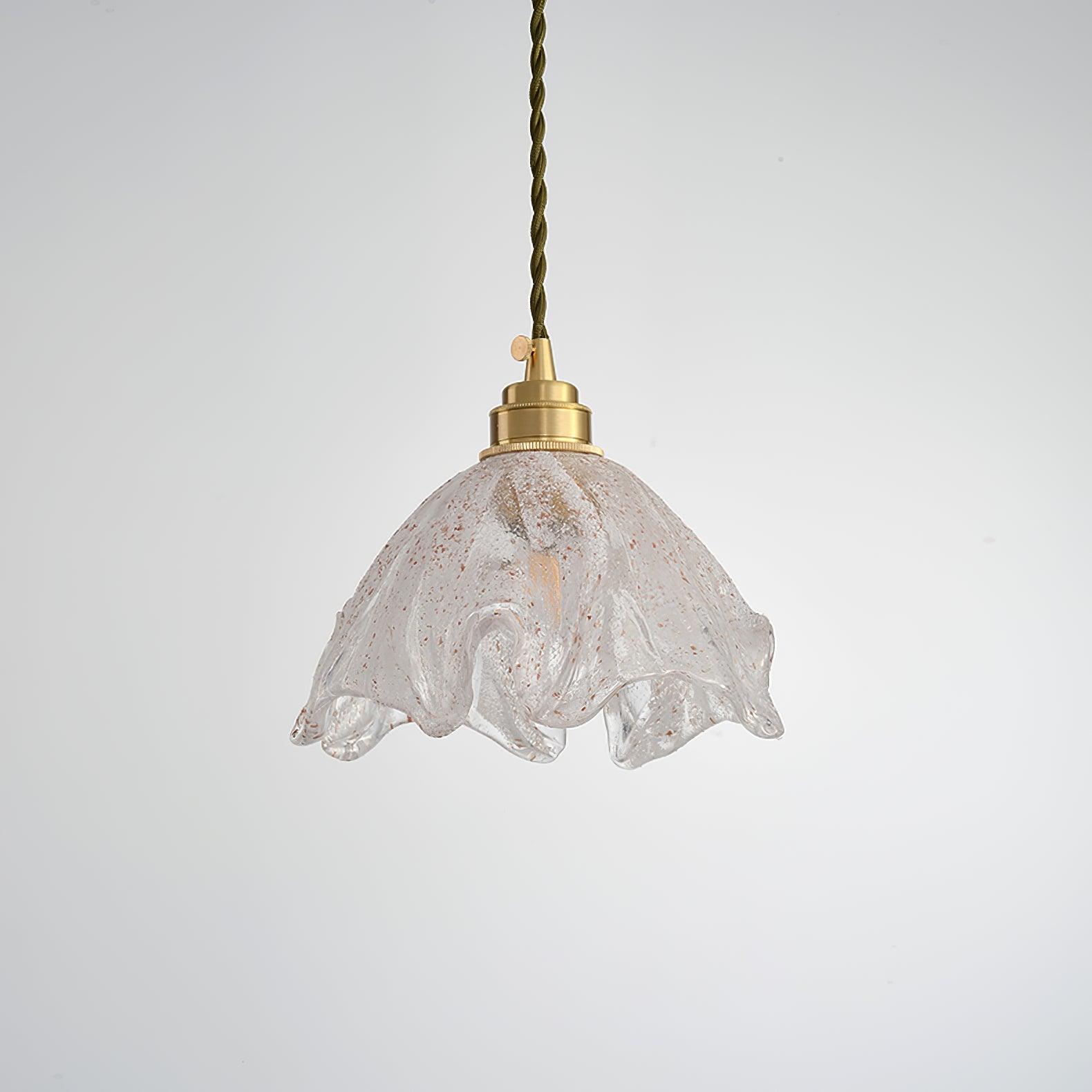 Lotus Crystal Small Pendant Light - Lamp Outdoor