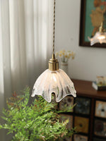 Lotus Crystal Small Pendant Light - Lamp Outdoor