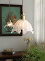 Lotus Crystal Small Pendant Light - Lamp Outdoor