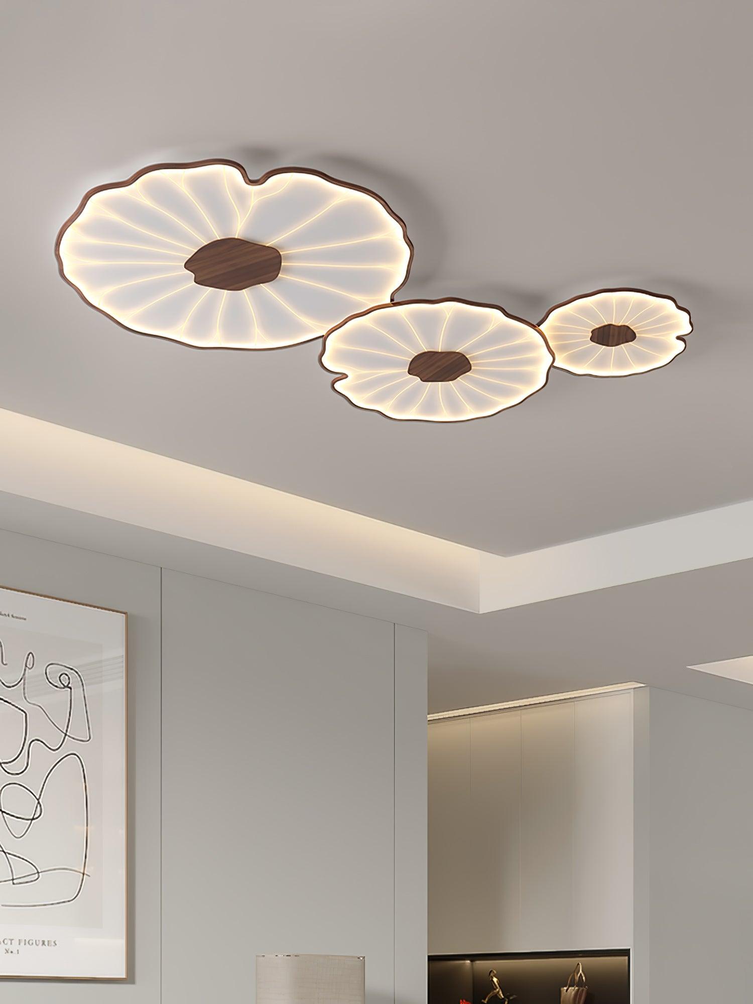 Lotus Leaf Acrylic Ceiling Lamp - Lamp Outdoor