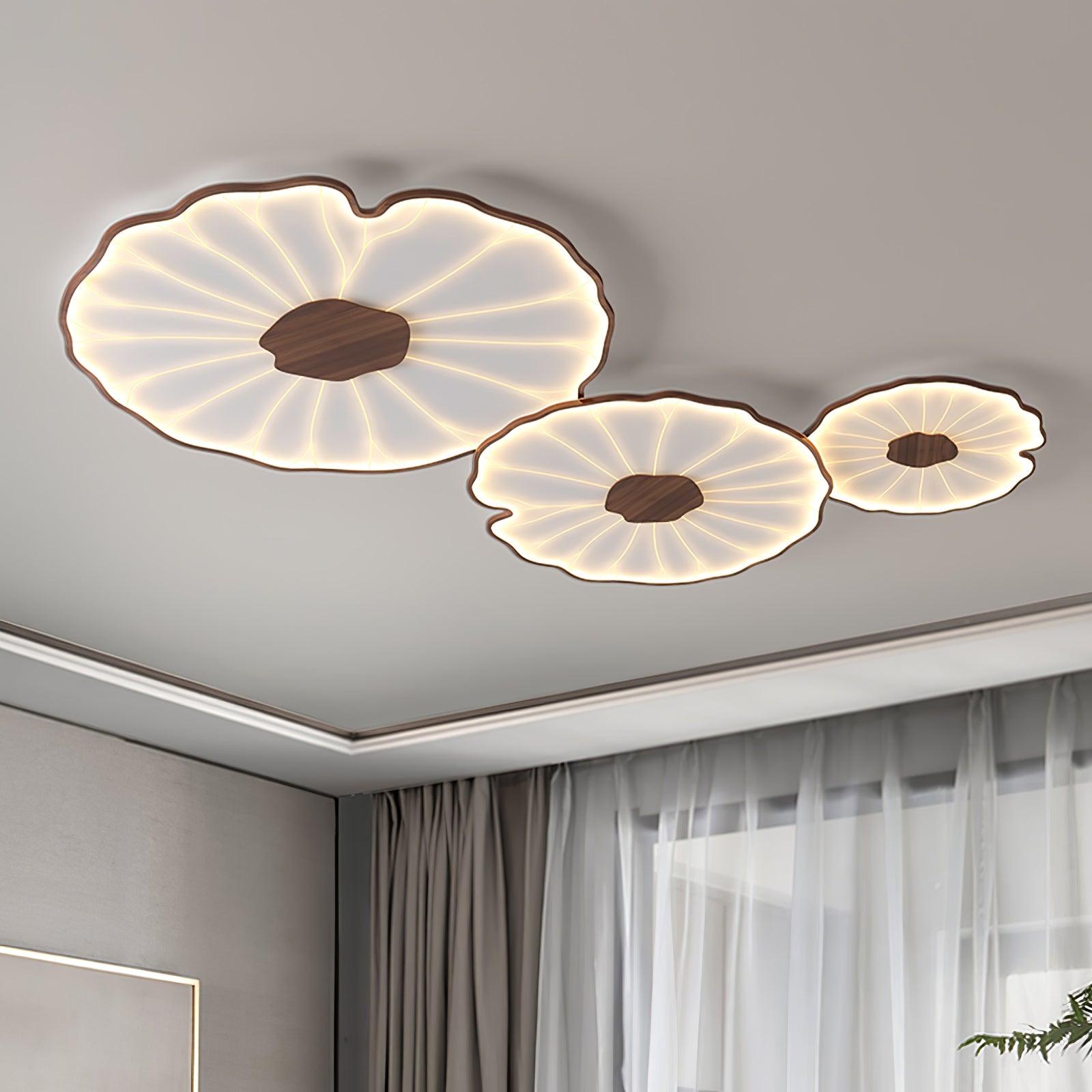 Lotus Leaf Acrylic Ceiling Lamp - Lamp Outdoor