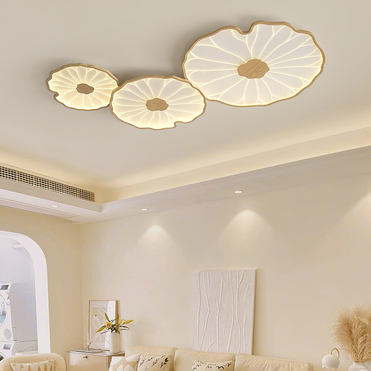 Lotus Leaf Acrylic Ceiling Lamp - Lamp Outdoor