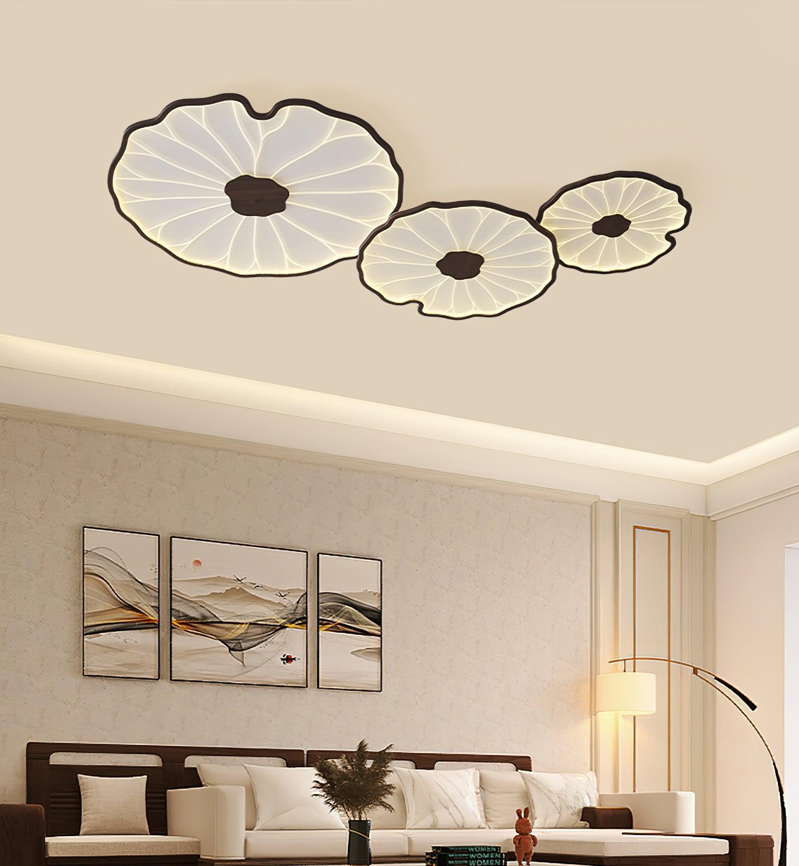 Lotus Leaf Acrylic Ceiling Lamp - Lamp Outdoor