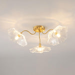 Lotus Leaf Glass Ceiling Lamp - Lamp Outdoor