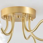 Lotus Leaf Glass Ceiling Lamp - Lamp Outdoor