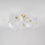 Lotus Leaf Glass Ceiling Lamp - Lamp Outdoor