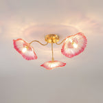 Lotus Leaf Glass Ceiling Lamp - Lamp Outdoor
