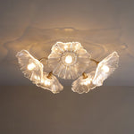 Lotus Leaf Glass Ceiling Lamp - Lamp Outdoor