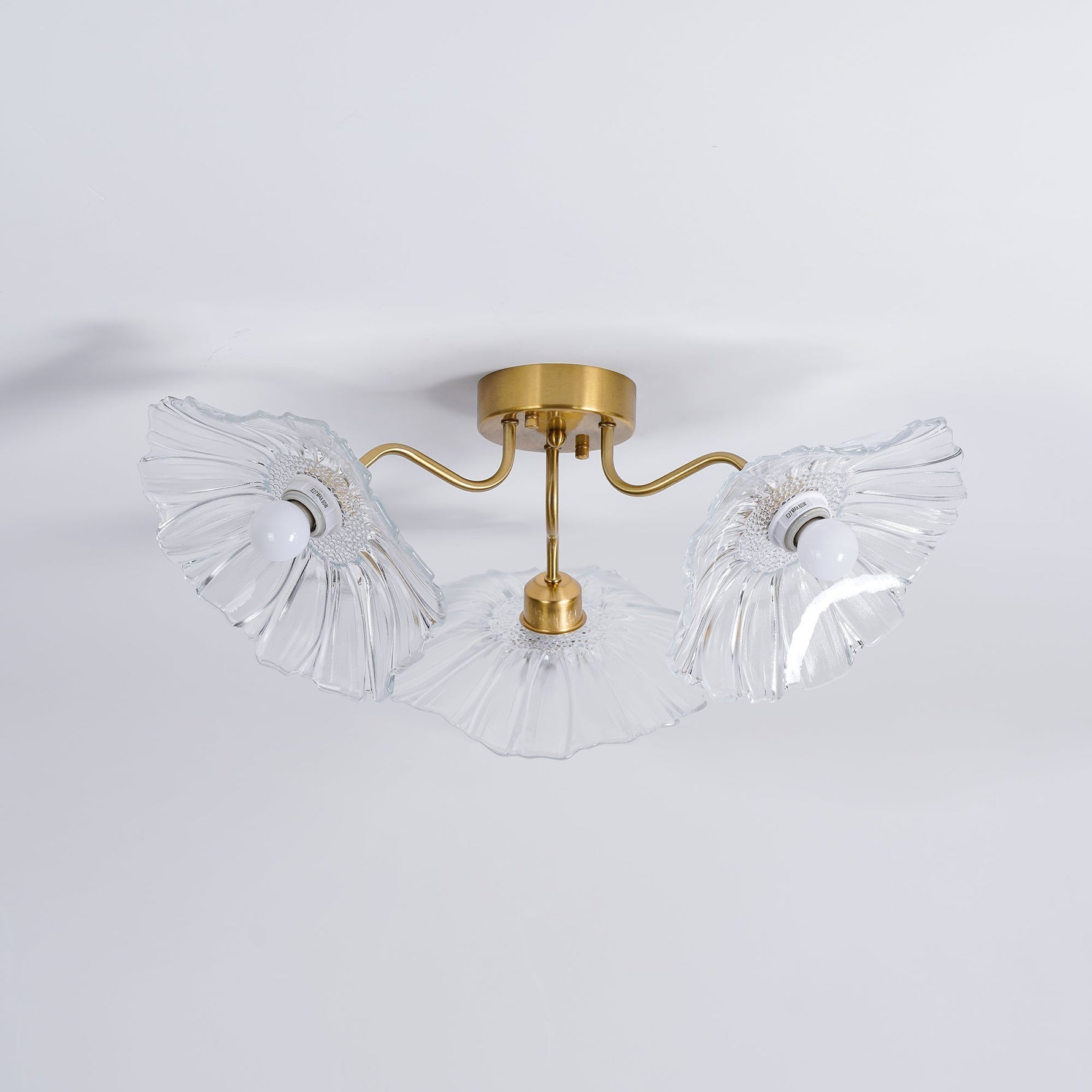 Lotus Leaf Glass Ceiling Lamp - Lamp Outdoor