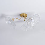 Lotus Leaf Glass Ceiling Lamp - Lamp Outdoor