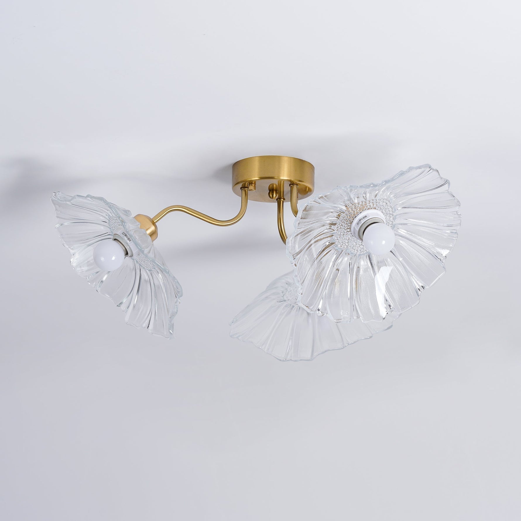 Lotus Leaf Glass Ceiling Lamp - Lamp Outdoor
