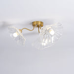 Lotus Leaf Glass Ceiling Lamp - Lamp Outdoor
