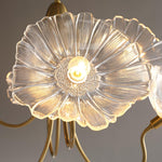 Lotus Leaf Glass Chandelier - Lamp Outdoor
