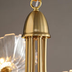 Lotus Leaf Glass Chandelier - Lamp Outdoor