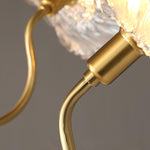 Lotus Leaf Glass Chandelier - Lamp Outdoor
