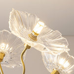 Lotus Leaf Glass Chandelier - Lamp Outdoor