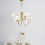Lotus Leaf Glass Chandelier - Lamp Outdoor