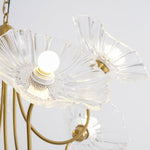 Lotus Leaf Glass Chandelier - Lamp Outdoor