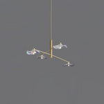 Lotus Leaves Glass Chandelier - Lamp Outdoor
