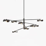 Lotus Leaves Glass Chandelier - Lamp Outdoor