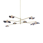 Lotus Leaves Glass Chandelier - Lamp Outdoor
