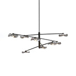 Lotus Leaves Glass Chandelier - Lamp Outdoor