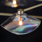 Lotus Leaves Glass Chandelier - Lamp Outdoor