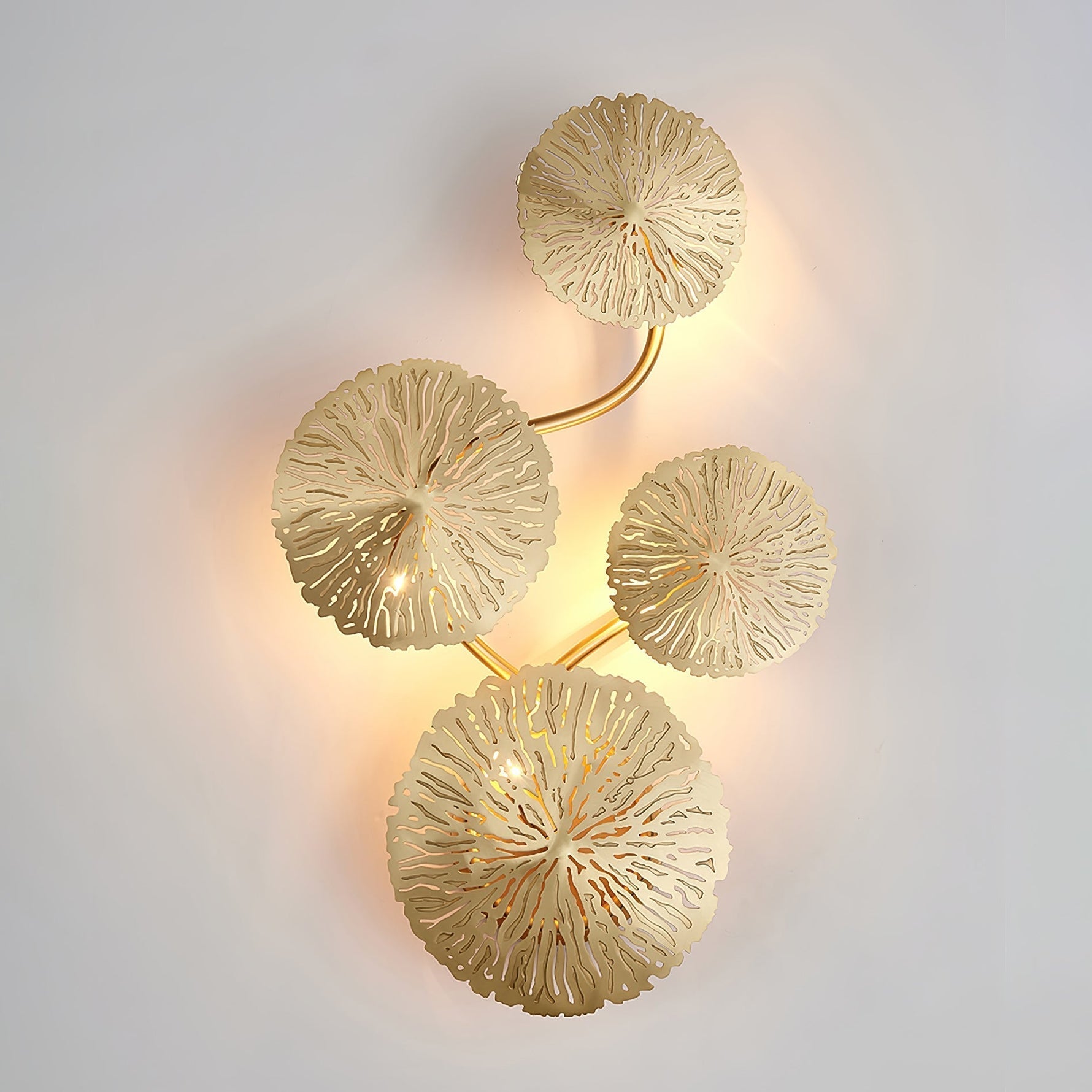 Lotus Leaf Wall Sconce - Lamp Outdoor