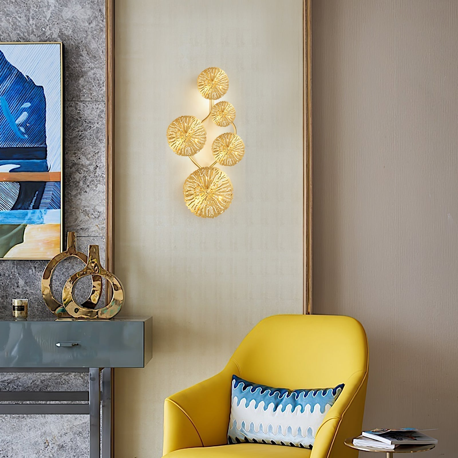 Lotus Leaf Wall Sconce - Lamp Outdoor