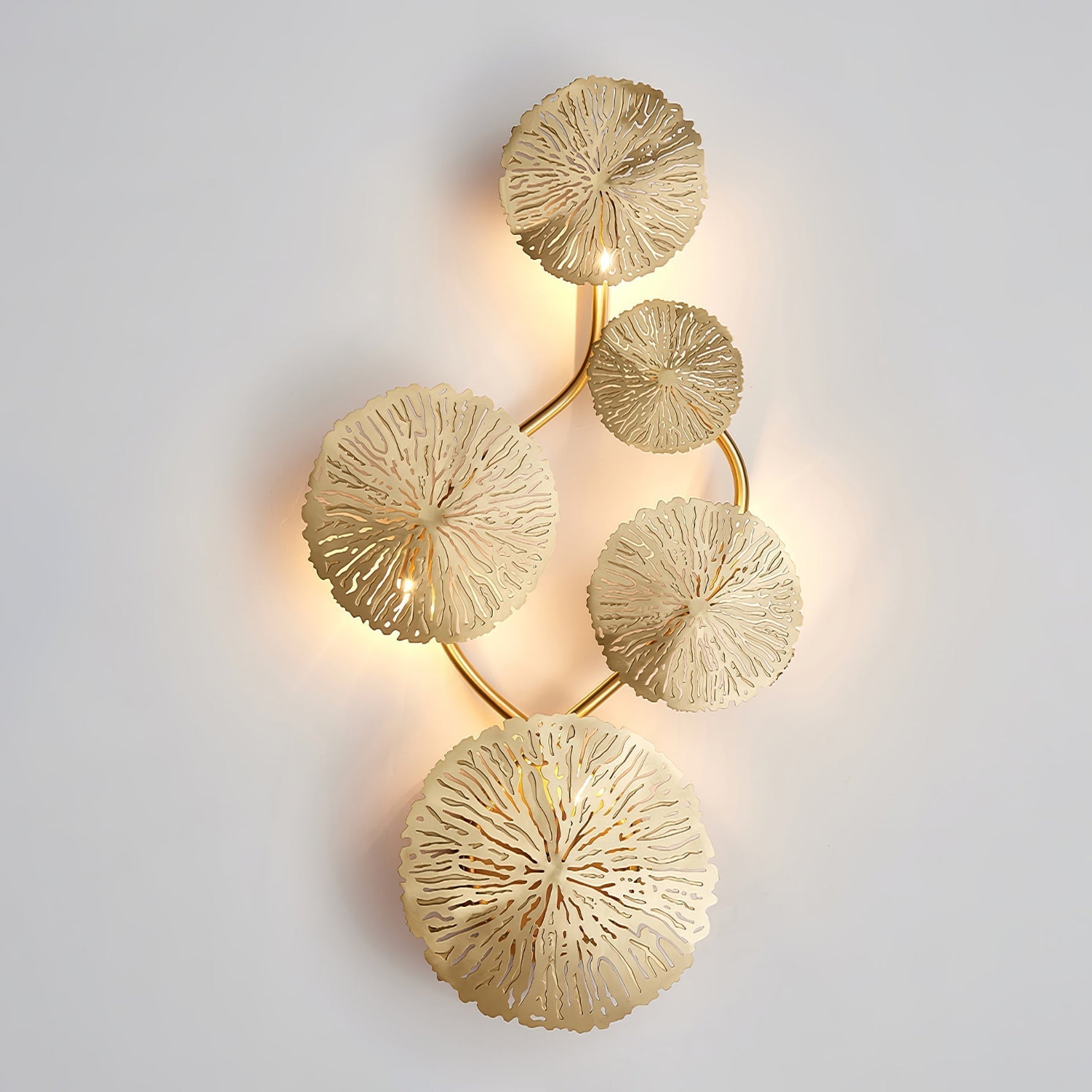Lotus Leaf Wall Sconce - Lamp Outdoor