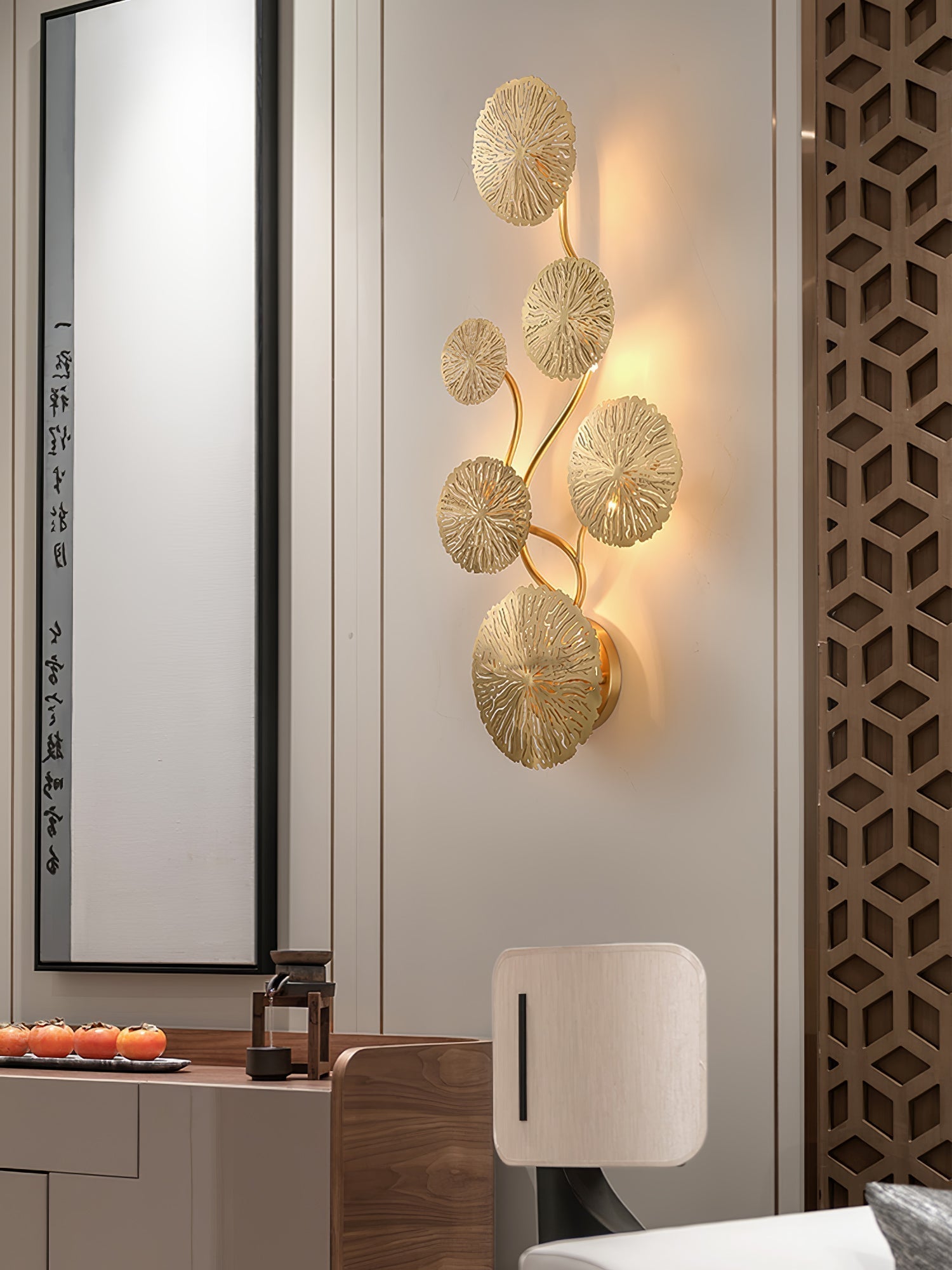 Lotus Leaf Wall Sconce - Lamp Outdoor