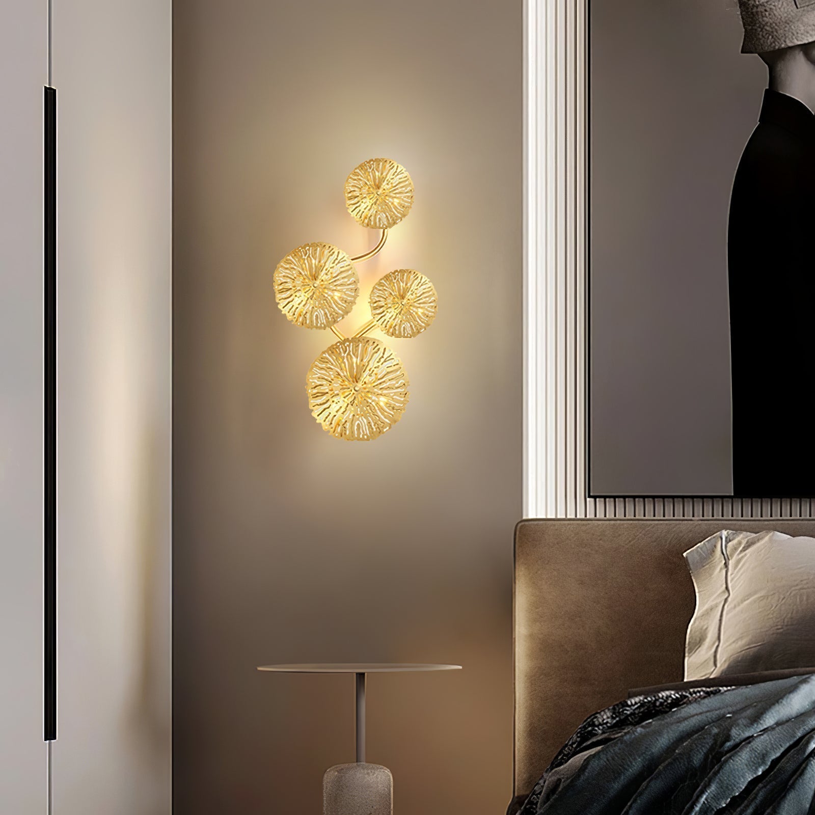 Lotus Leaf Wall Sconce - Lamp Outdoor