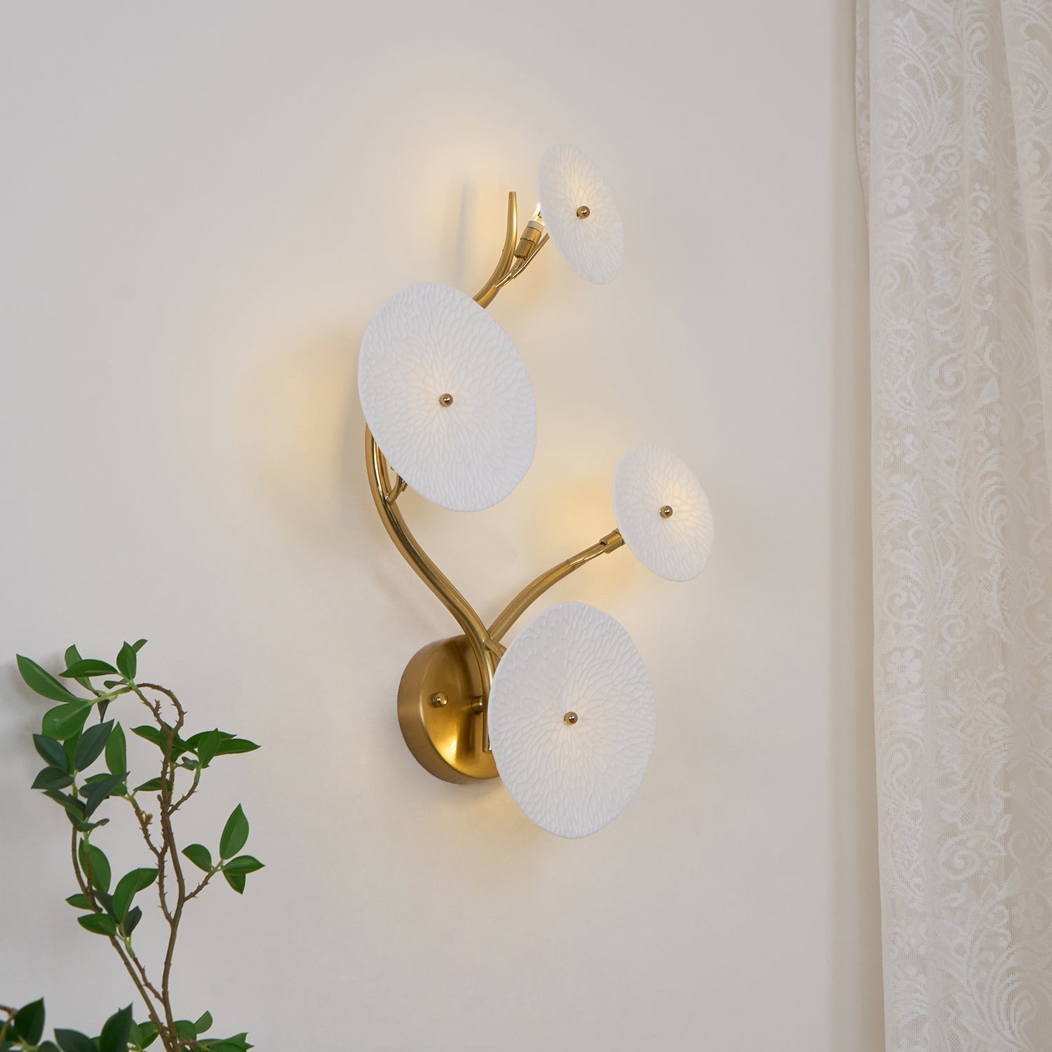 Lotus Petal Wall Lamp - Lamp Outdoor