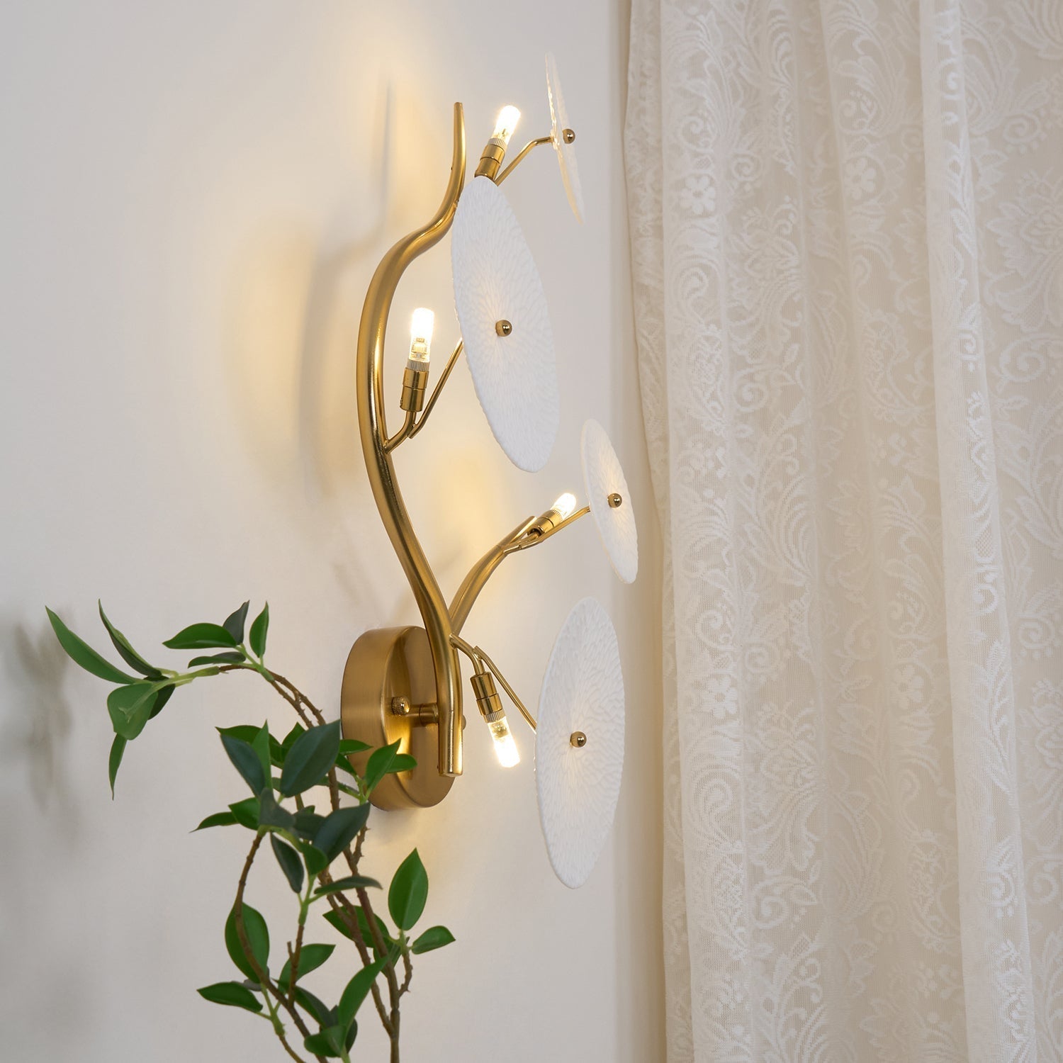 Lotus Petal Wall Lamp - Lamp Outdoor