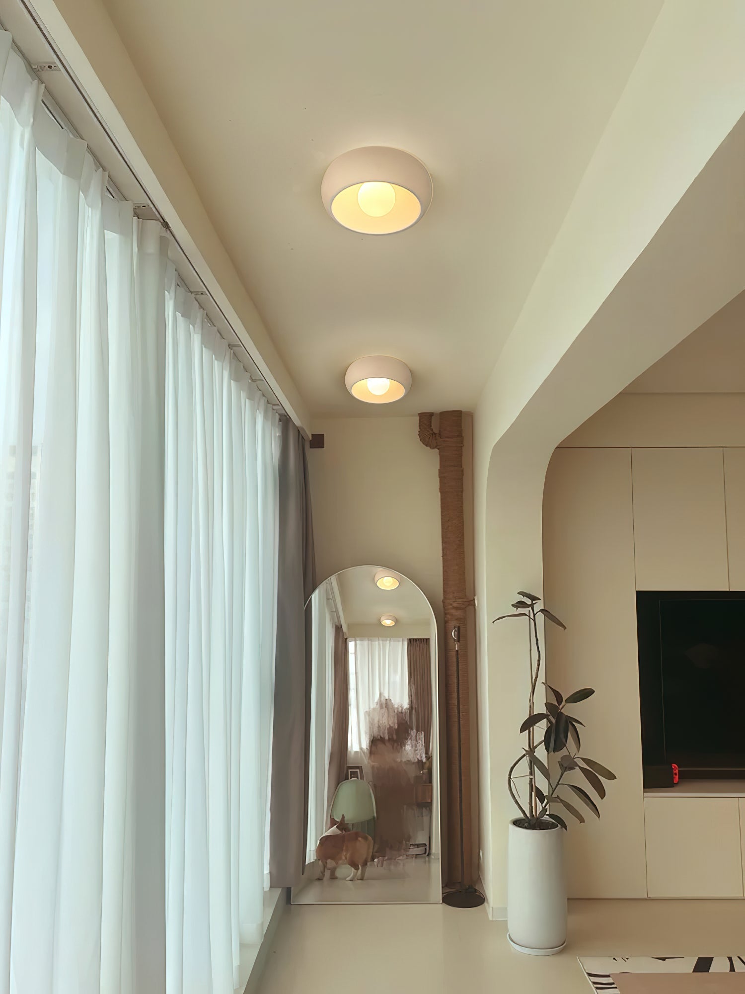 Louis Round Ceiling Light - Lamp Outdoor
