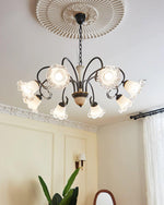 Luce Black Chandelier - Lamp Outdoor