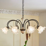 Luce Black Chandelier - Lamp Outdoor