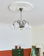 Luce Black Chandelier - Lamp Outdoor