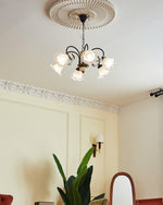 Luce Black Chandelier - Lamp Outdoor