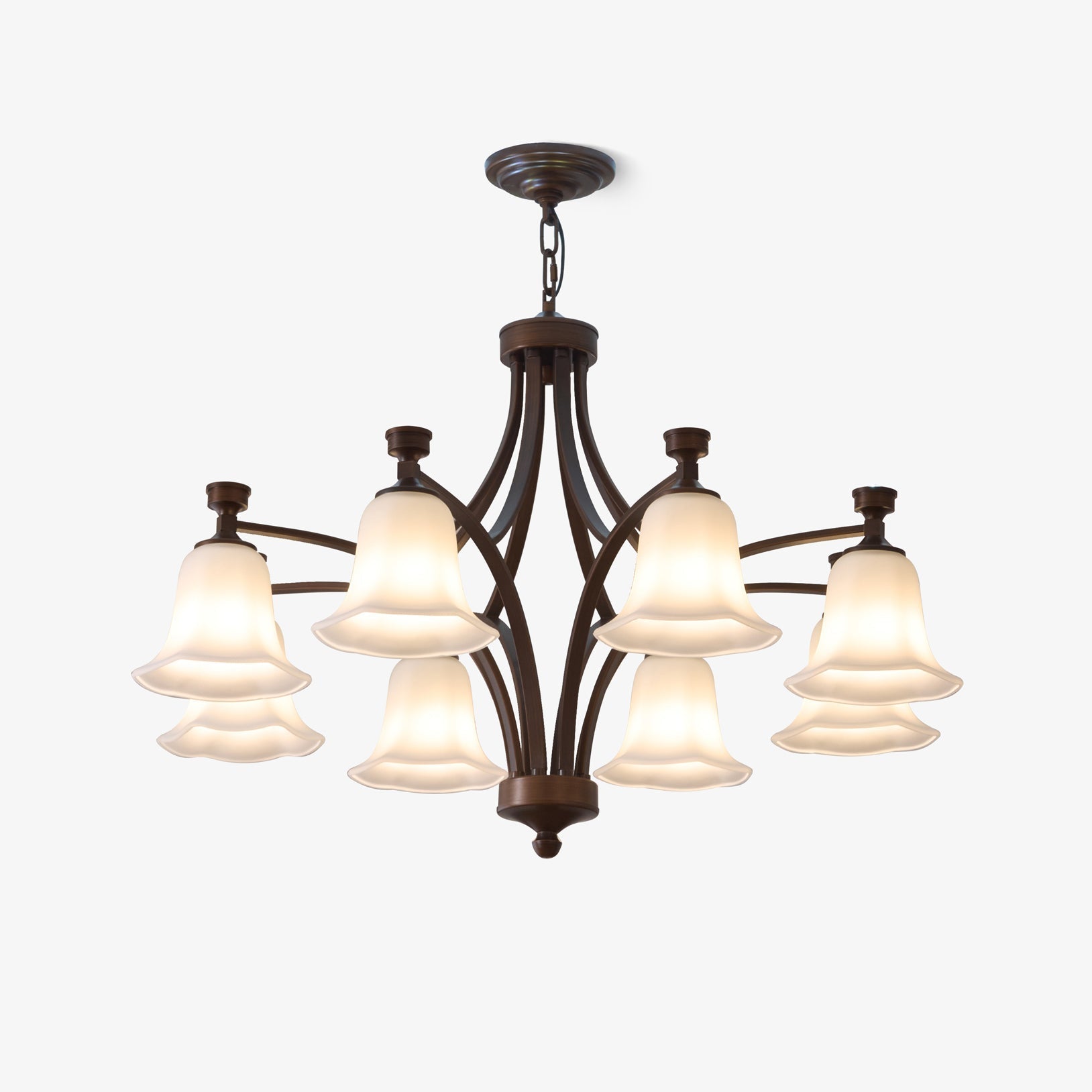 Lucian Bell Chandelier - Lamp Outdoor