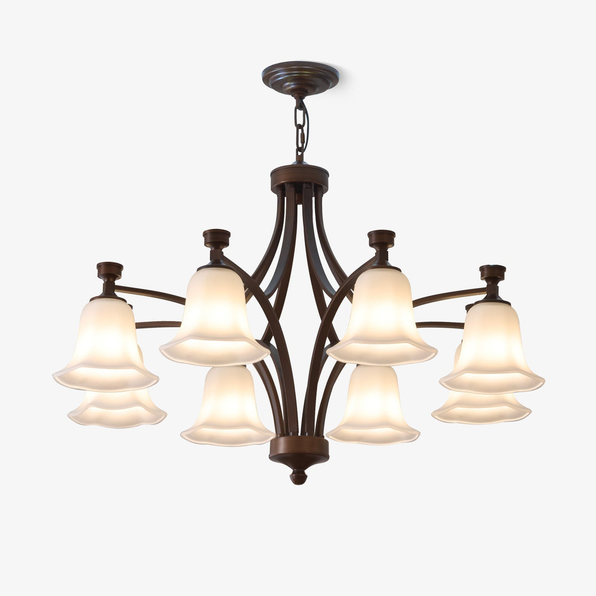 Lucian Bell Chandelier - Lamp Outdoor