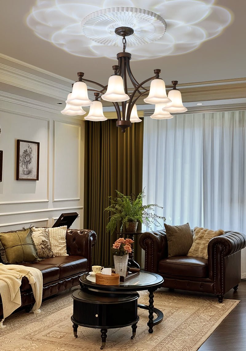 Lucian Bell Chandelier - Lamp Outdoor