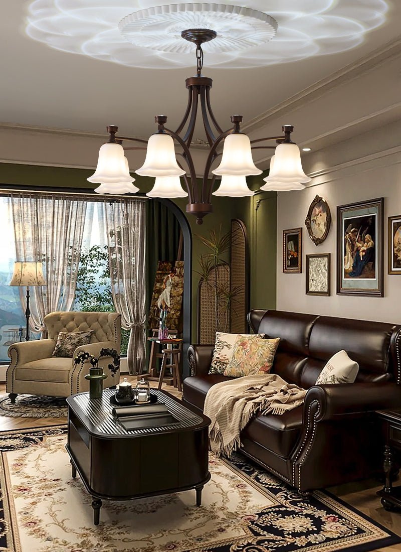 Lucian Bell Chandelier - Lamp Outdoor
