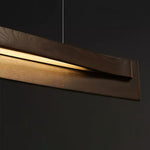 Zaraeyra Minimalist Wood Pendant Light - Lamp Outdoor