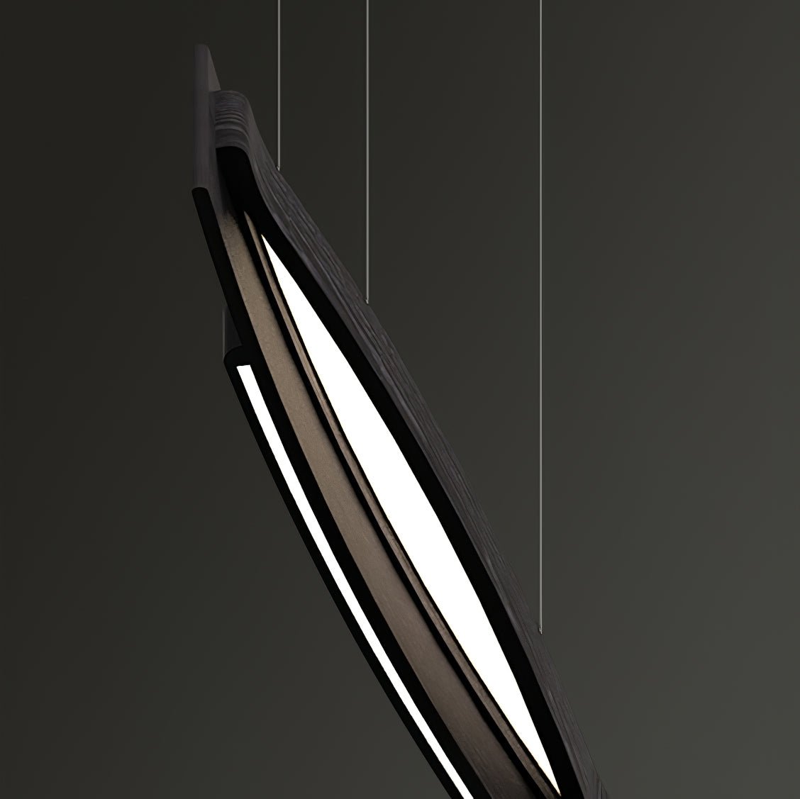 Zaraeyra Minimalist Wood Pendant Light - Lamp Outdoor