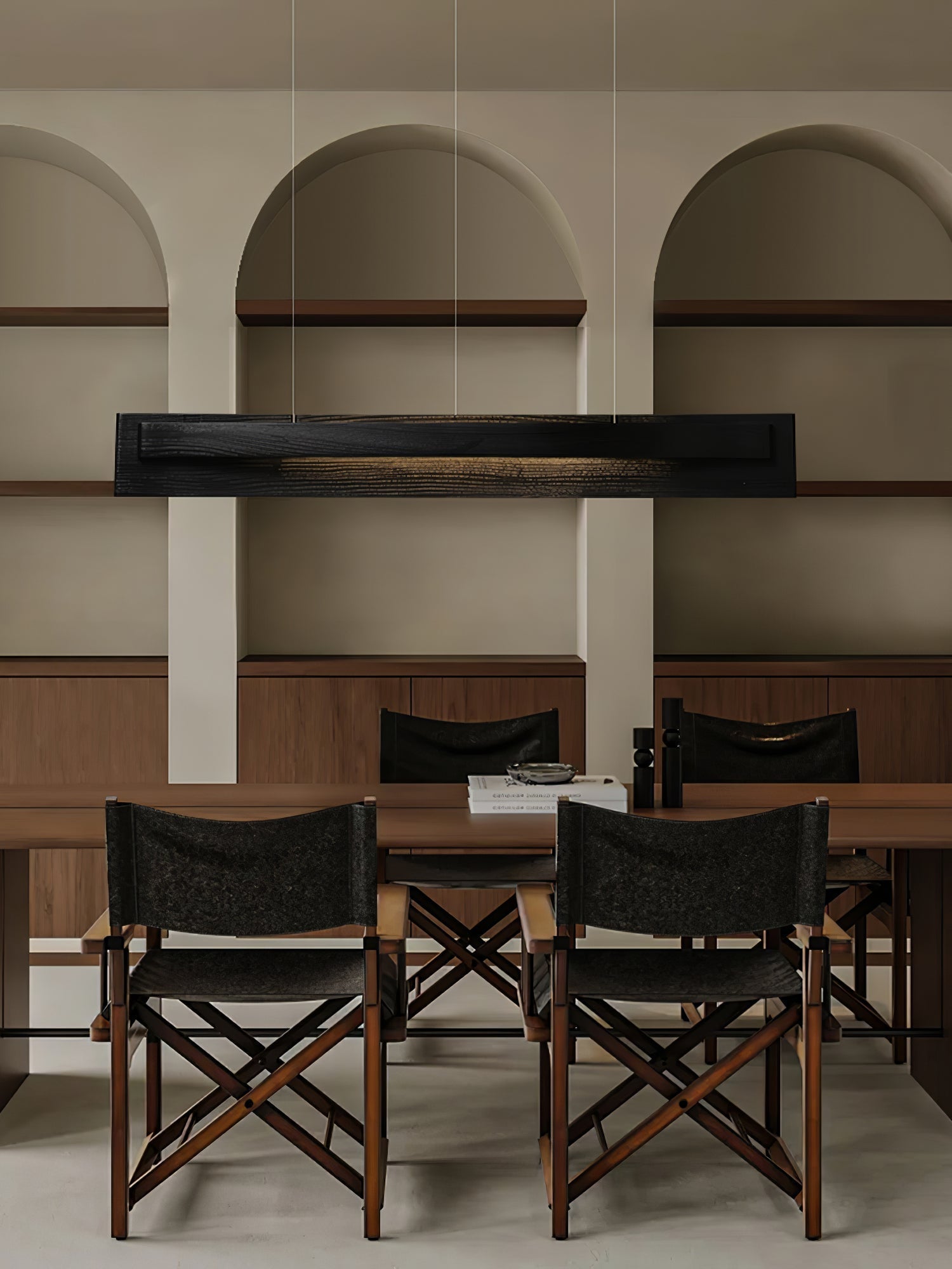 Zaraeyra Minimalist Wood Pendant Light - Lamp Outdoor