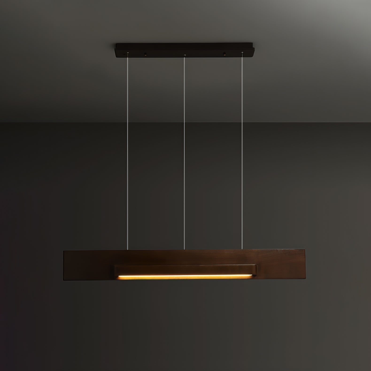 Zaraeyra Minimalist Wood Pendant Light - Lamp Outdoor