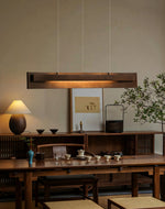 Zaraeyra Minimalist Wood Pendant Light - Lamp Outdoor