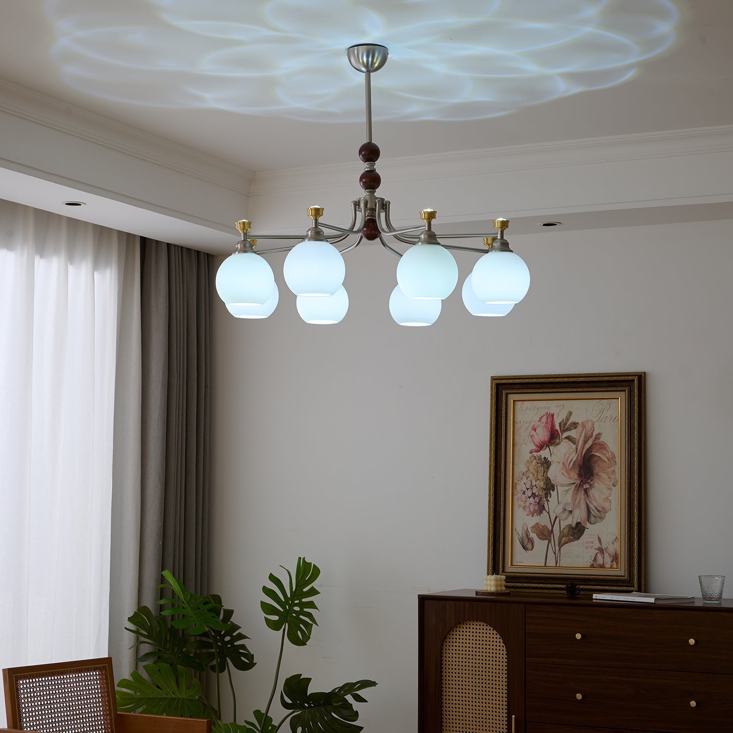 Lucienne Orb Chandelier - Lamp Outdoor