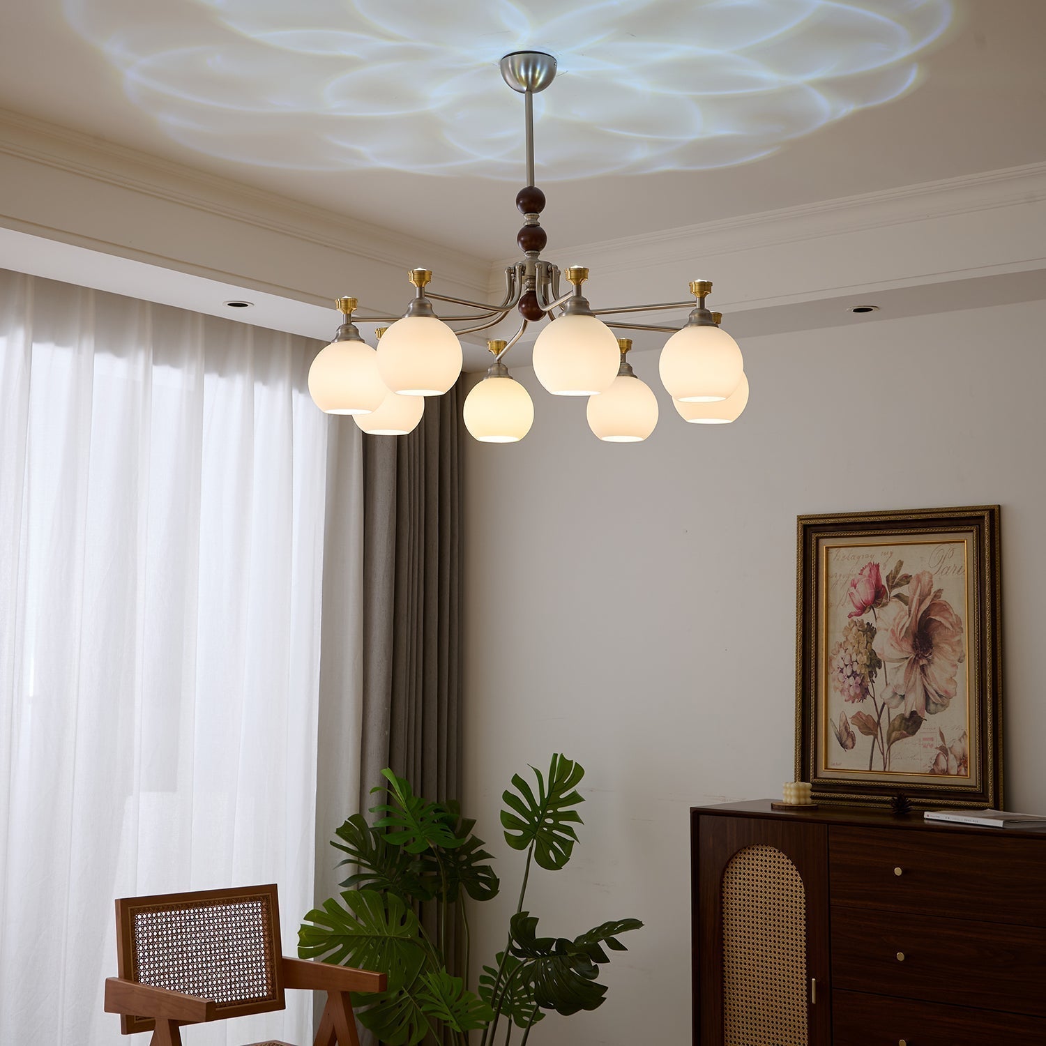 Lucienne Orb Chandelier - Lamp Outdoor